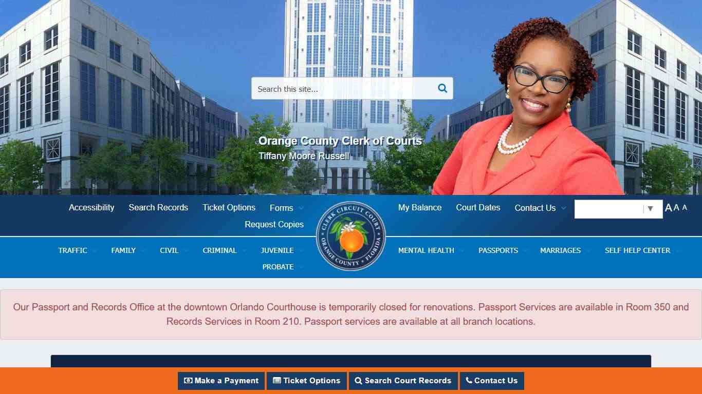 My Orange Clerk Home